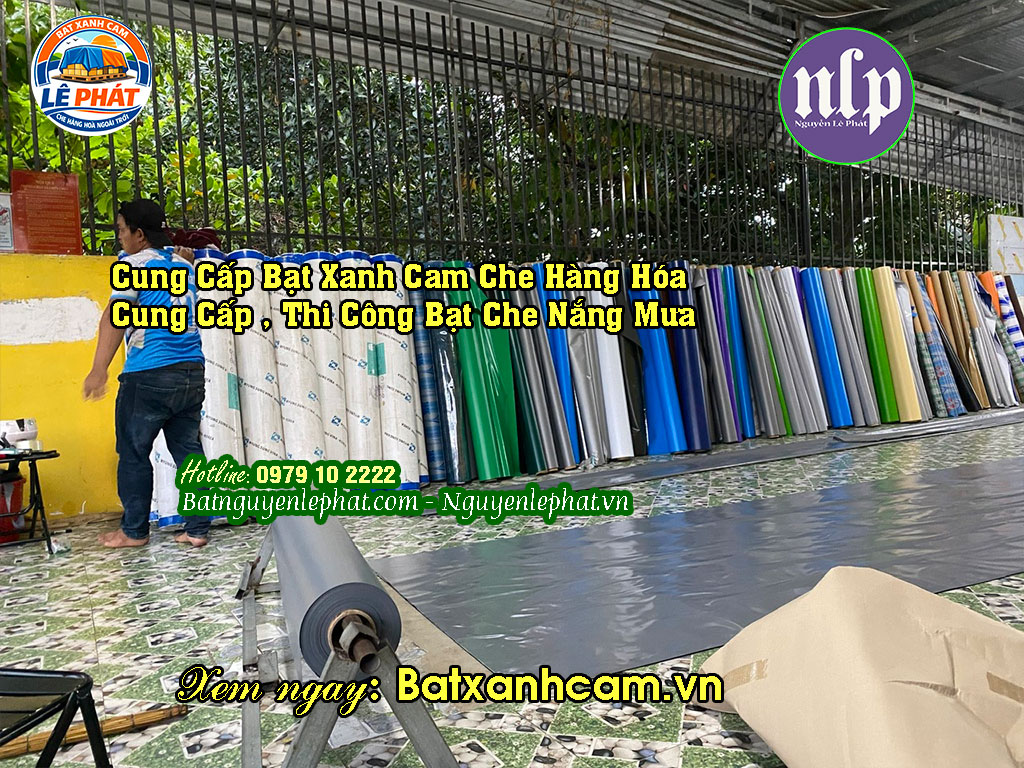 Bạt Che Nắng Mưa Xanh Cam Ngoài Trời Tại Bình Dương Bạt Che Nắng Mưa Xanh Cam Ngoài Trời Tại Bình Dương
