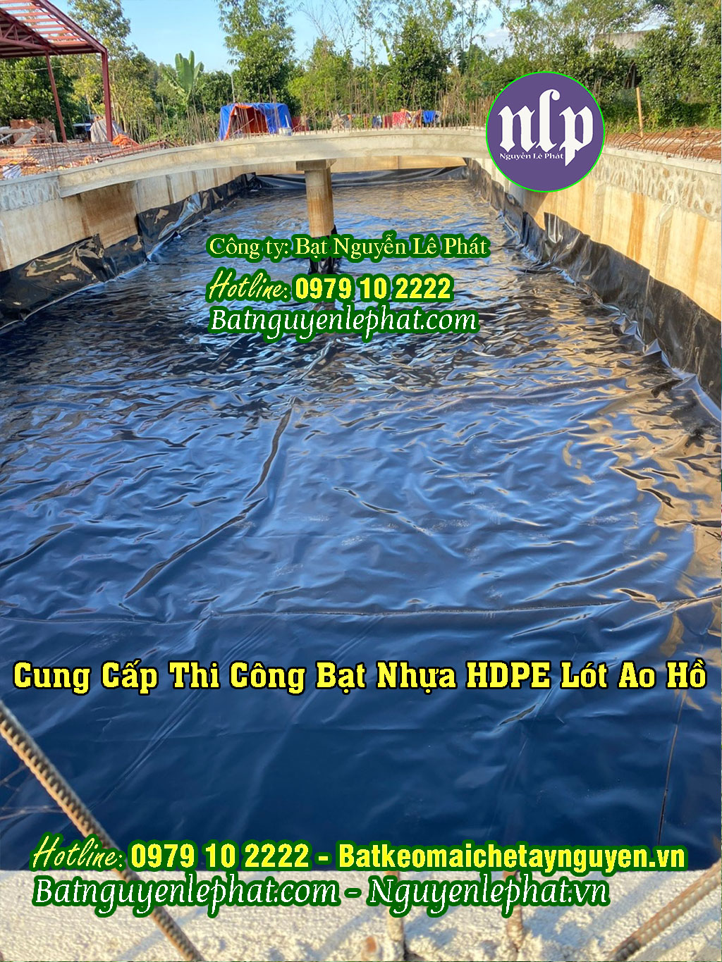 Bạt nhựa làm hồ chứa nước Bạt nhựa làm hồ chứa nước