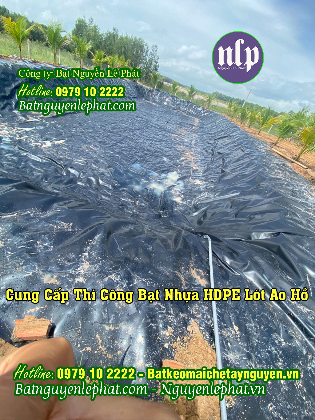 Bạt lót hồ nuôi cá Bạt lót hồ nuôi cá